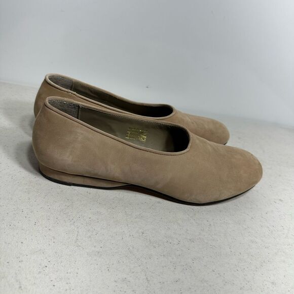 J. Jill Loafers Flats Shoes Womens Size 8,5 Brown Leather Slip On - Picture 2 of 8